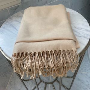 Pashmina Tan Scarf Wrap